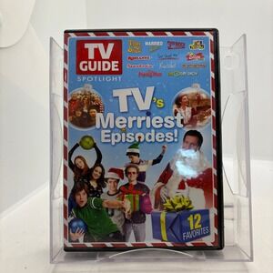 TV Guide Spotlight TVs Merriest Episodes DVD 12 Favorites Christmas Sitcoms